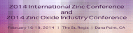 2014 International Zinc Conference